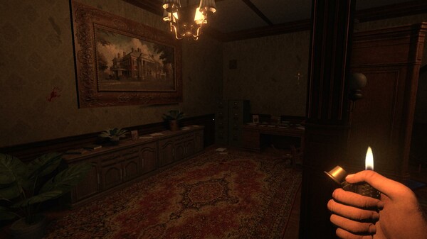 昏暗的走廊探索