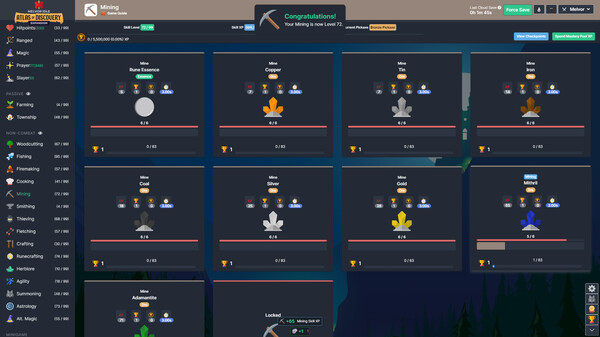 游戏内的装备界面