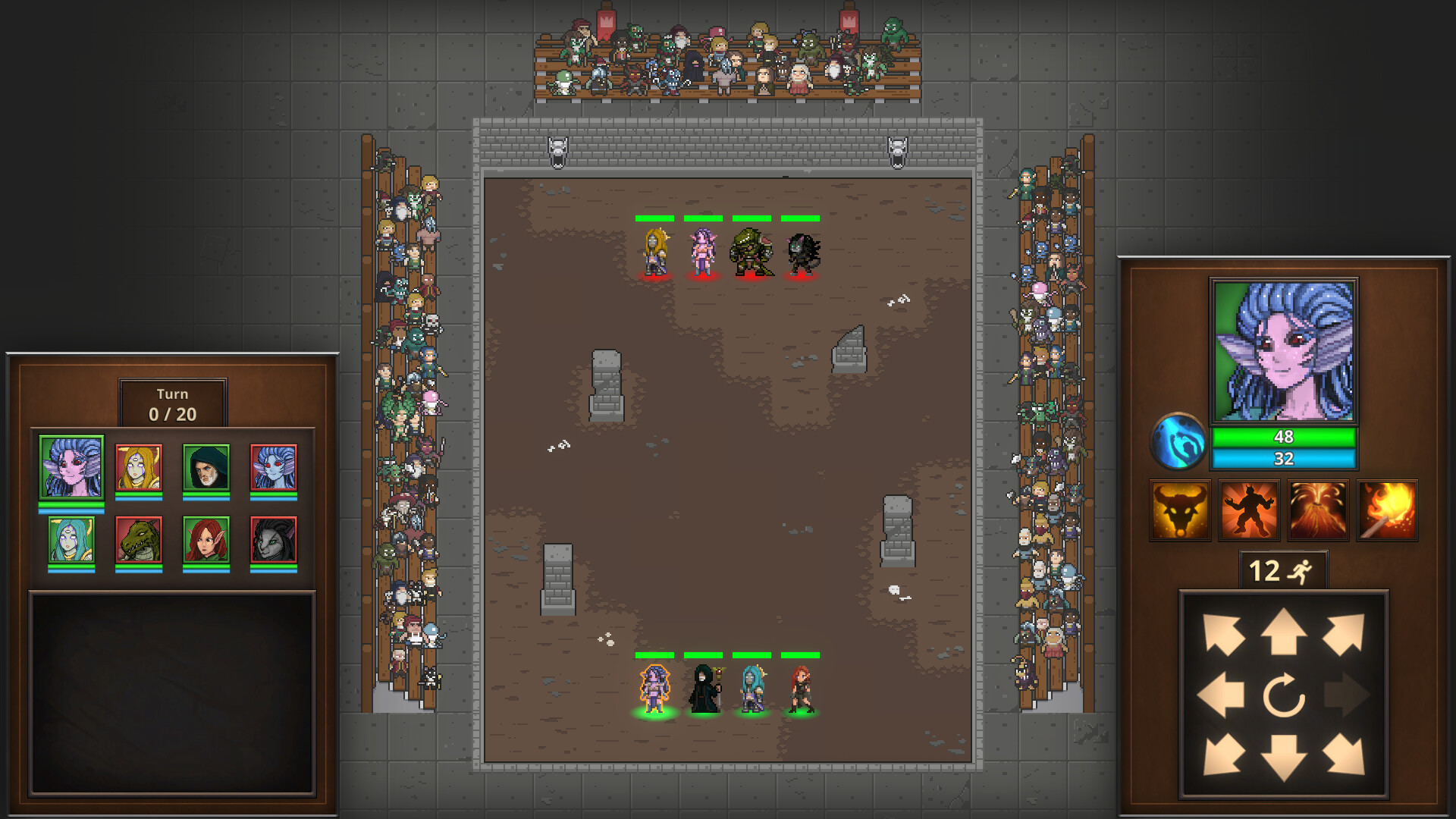 角色与技能界面