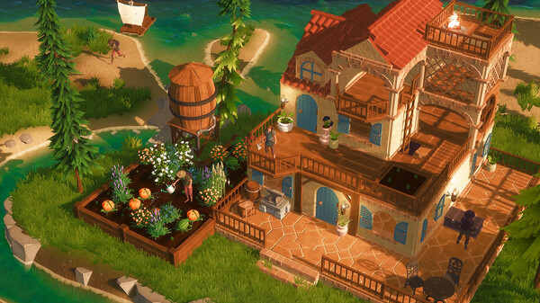 岛屿上的宁静一角