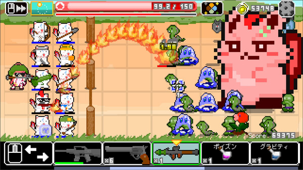 Miko Sniper 战斗画面