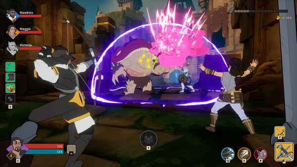 激烈的近战搏斗