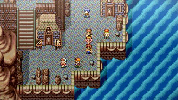 LUNAR 2 Eternal Blue 战斗画面