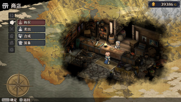 剧情对话与精美立绘