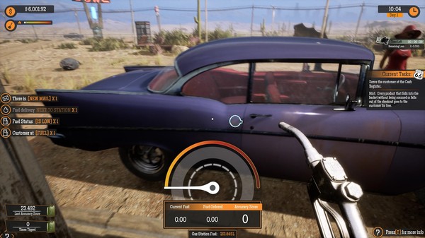 加油站大亨内部装修与货架摆放