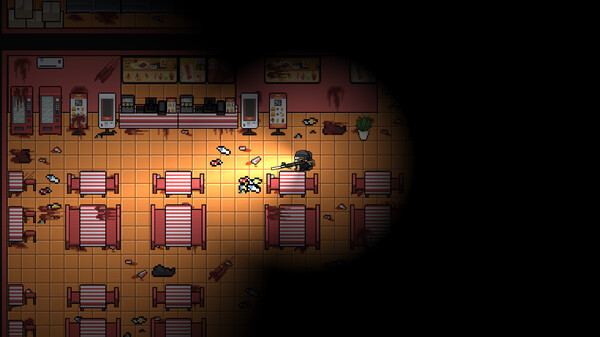 夜袭者夜间战斗场景