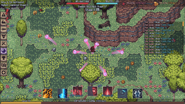 丰富的装备与属性界面