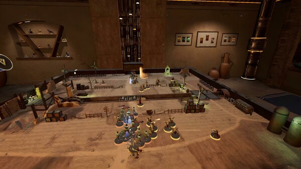 不同部族的单位展示