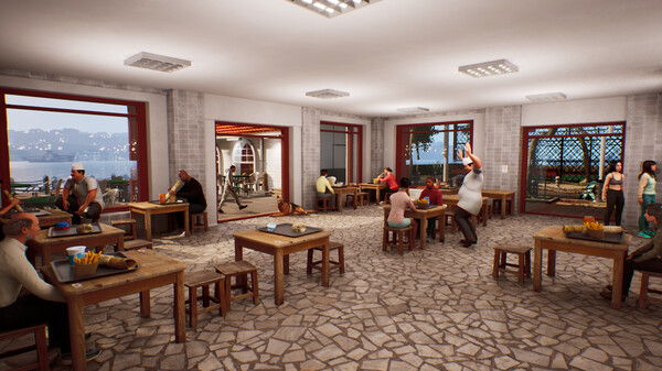 多人合作模式下的繁忙厨房