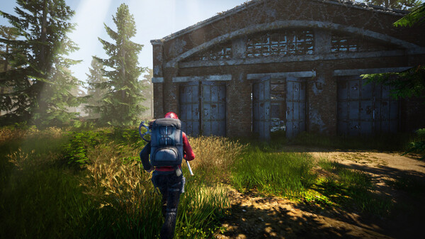 游戏中的荒凉城市景观