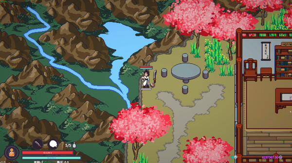 游戏战斗画面截图