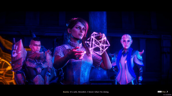 游戏剧情对话场景