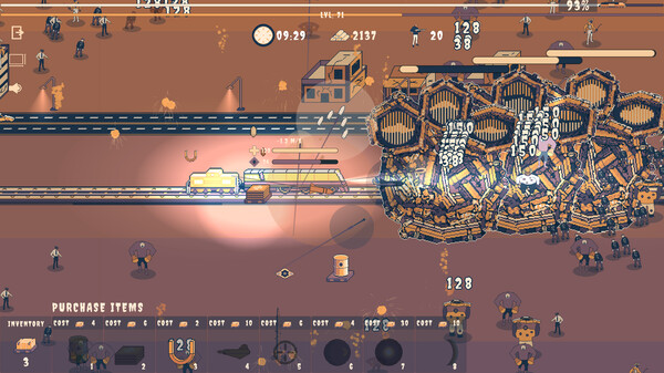 面对巨大的僵尸BOSS