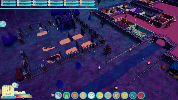 深夜仍在工作的医院