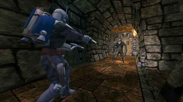 詹戈·费特在星系中战斗