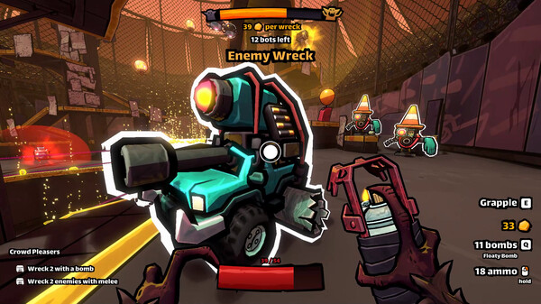 激烈的角斗场氛围