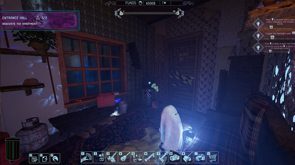 阴森的走廊效果