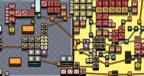 复杂的农场网络布局