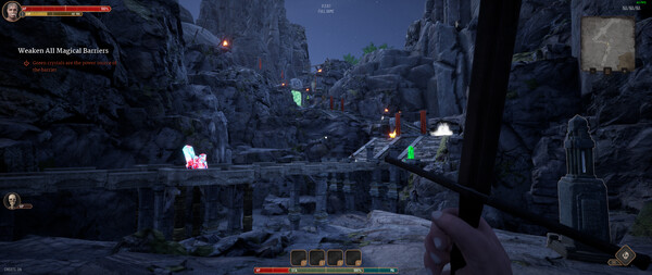 宏大的魔法战斗场面