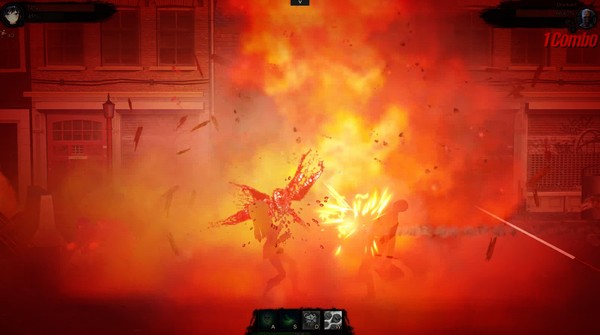 精彩的连招展示