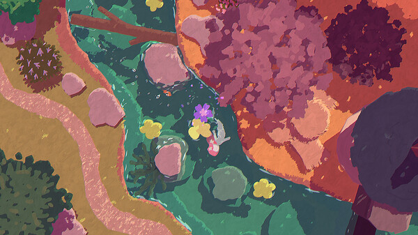 Naiad 游戏画面:穿越荷塘