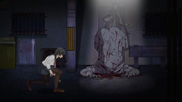 恐怖的陷人在街上游荡