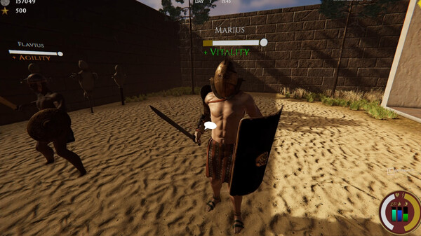 角斗士训练场细节