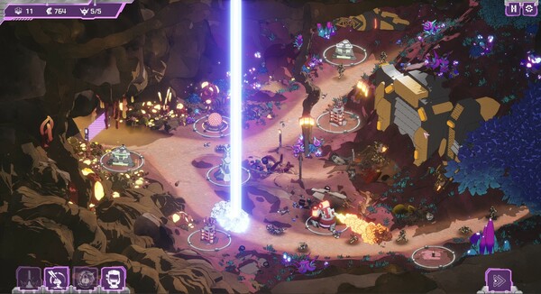 激烈的战斗场面与华丽特效