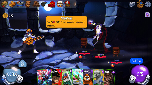 激烈的BOSS战画面