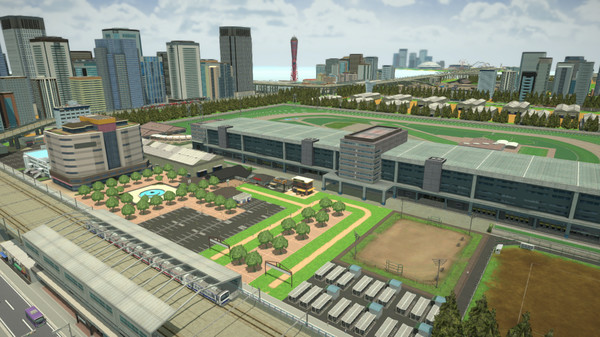 游戏内城市建设画面