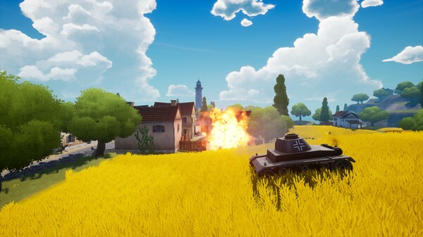 宏大的战争场景与载具