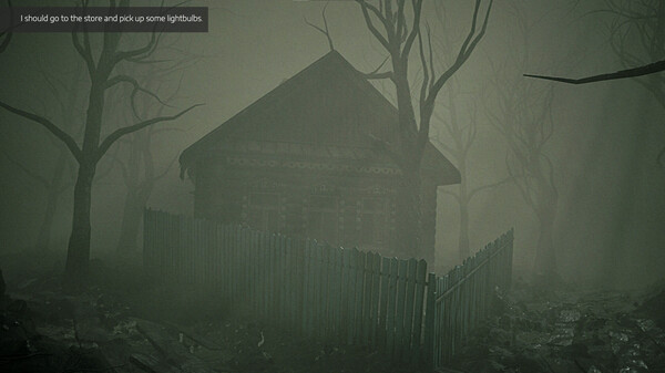 室外环境的阴郁感