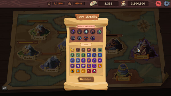 多样化的装备图鉴