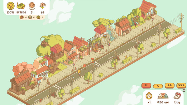 南之町 街道全景