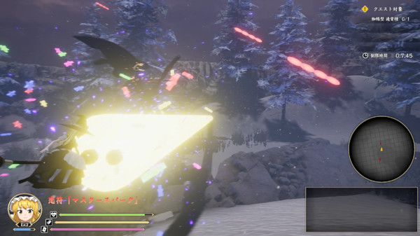 幻想讨幻经 符卡发动瞬间