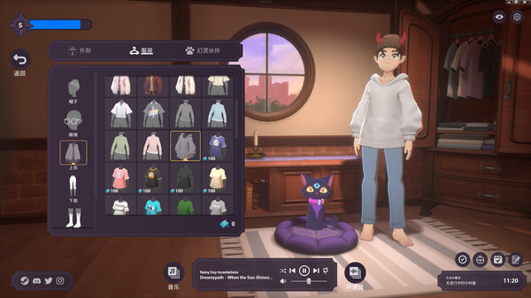 不同时间段的光影变化