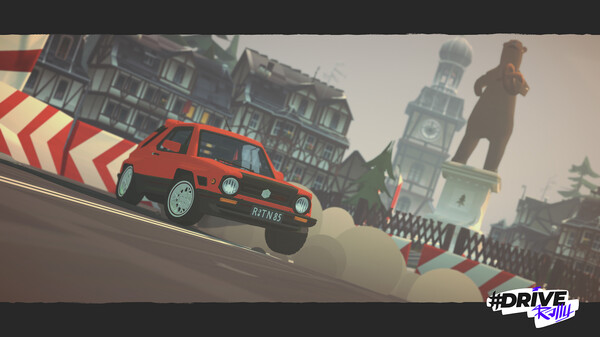 DRIVE Rally 赛车改装界面