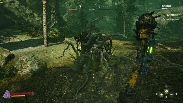 探索神秘的地下设施寻找科技