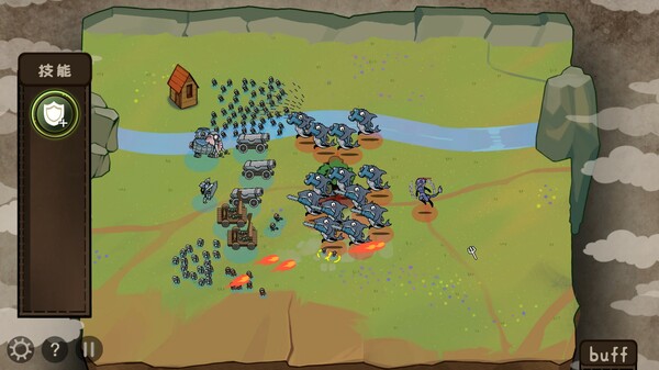 多样化的兵种选择与战斗界面