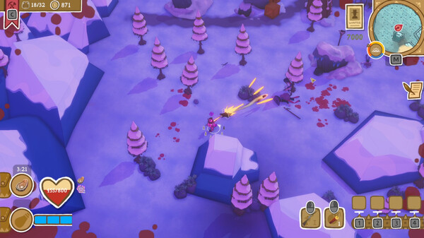 激烈的枪战对决