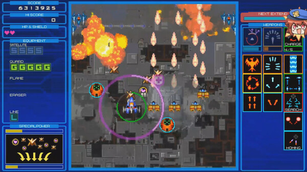 丰富的弹幕与战斗特效