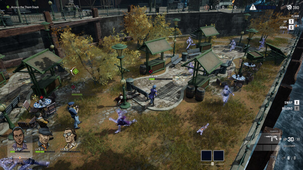 游戏实机画面展示战术布局