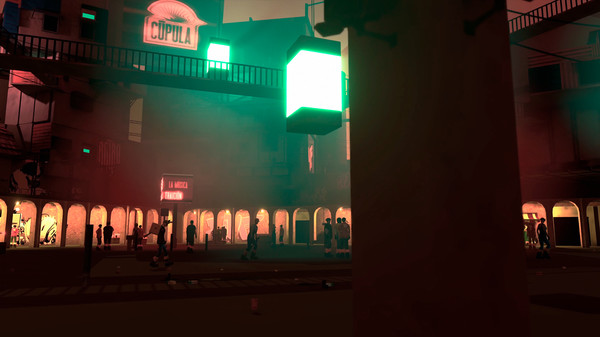 Antro 游戏内的跑酷场景