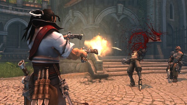 游戏内的剧情对话场景