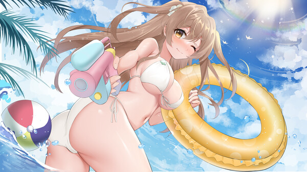 校园走廊的怪谈氛围