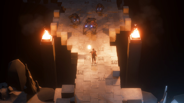 面对强大的地底怪物