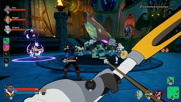 色彩斑斓的地牢环境