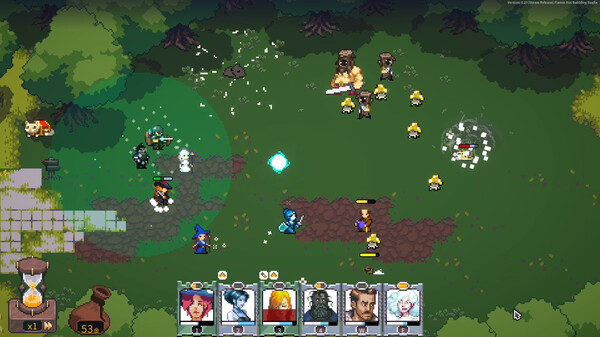 英雄强化与技能升级界面