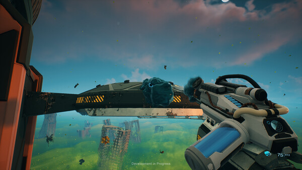 飞空艇降落在被遗忘的实验室