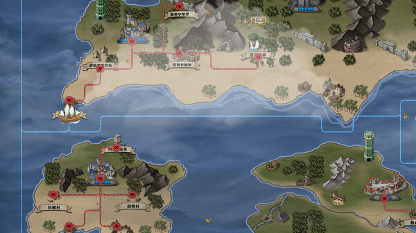 游戏剧情对话与角色立绘展示